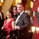 PricewaterhouseCoopers partners Martha L. Ruiz and Brian Cullinan backstage at last night's show. (Photo: Christopher Polk / Getty Images)